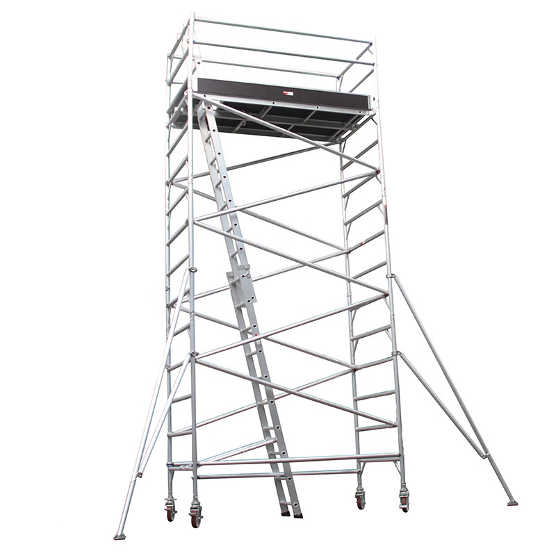 double wide mobile scaffold 5m one level