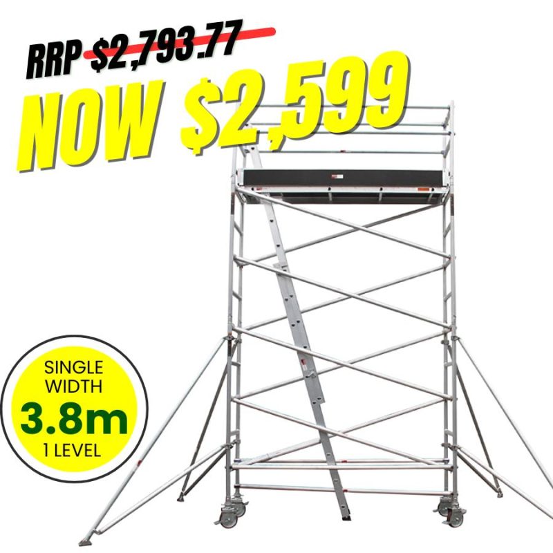 single width scaffold on special