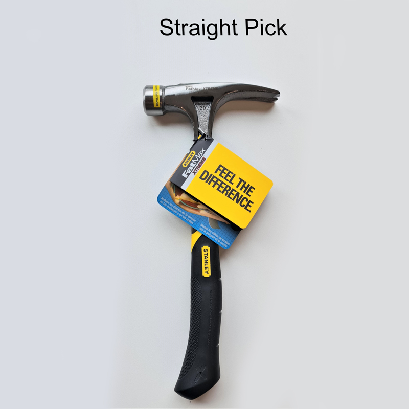 straight pick scaffolders pick hammer