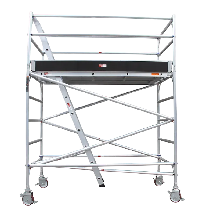 mobile scaffold in three different sizes