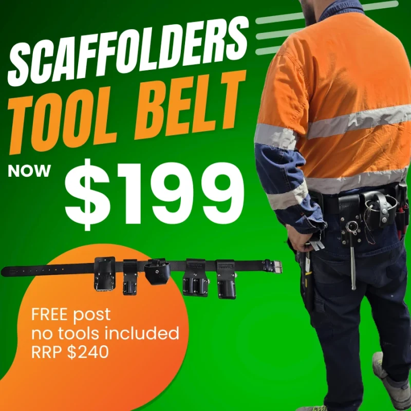 scaffolders tool belt on special