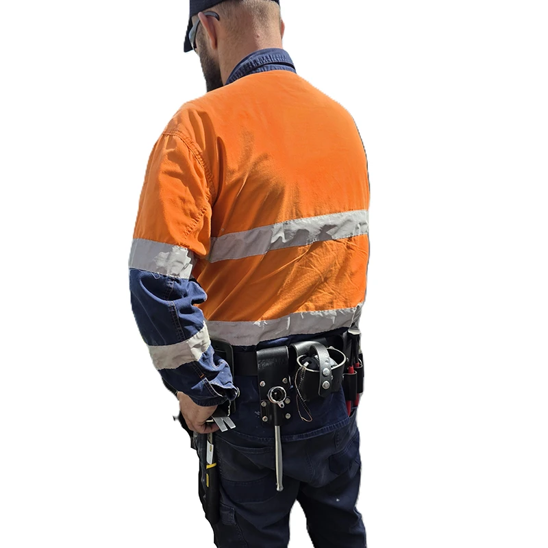 scaffolders leather tool belt