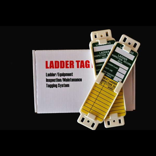 Ladder Inspection Tag Insert WITH Holder Equipment Inspection Record LADDER TAGS