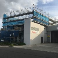 Commercial Scaffolding Project