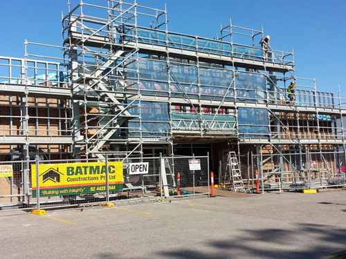 scaffold project by complete scaffold