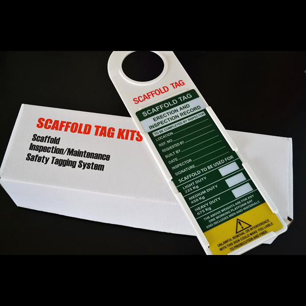 scaffold safety tag kit